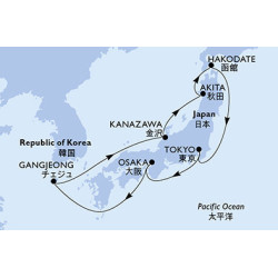 Obeplujme Japonsko na lodi...