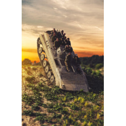 Infantry fighting vehicle ride